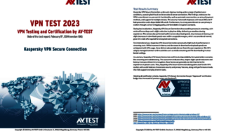 Kaspersky VPN Testbericht 2023