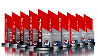 Es ist soweit: Viele Security-Hersteller werden bei den AV-TEST Awards 2024 f&uuml;r die sehr guten Testleistungen ihrer IT-Security-Produkte von AV-TEST ausgezeichnet. Ein Beleg f&uuml;r ihre gute Forschungs- und Entwicklungsarbeit. Insgesamt 24 Awards vergibt das renommierte Test-Institut an 10 Hersteller. Die Awards gehen an Produkte f&uuml;r Privatanwender und Unternehmen unter den Betriebssystemen Windows, MacOS und Android. Die pr&auml;mierten Schutzprodukte haben &uuml;ber das ganze Jahr in allen Tests eine best&auml;ndige Bestleistung gezeigt. Das Team von AV-TEST vergibt 24 Awards in den untersuchten Bereichen Protection, Performance, Usability sowie Advanced Protection unter Windows, dazu kommen noch Mac Security und Android Security. Hier ist die AV-TEST Awards Gala mit 10 Herstellern und ihren pr&auml;mierten Produkten.